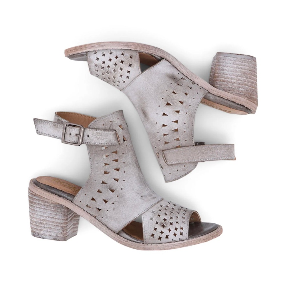 ROAN Christine P Leather Nubuck sandals NWT